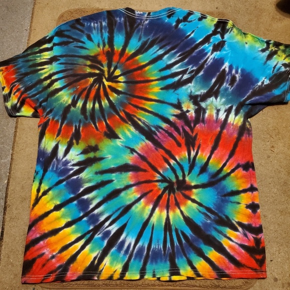 SOLD! Custom Made Tie Dye Shirt - Picture 2 of 2